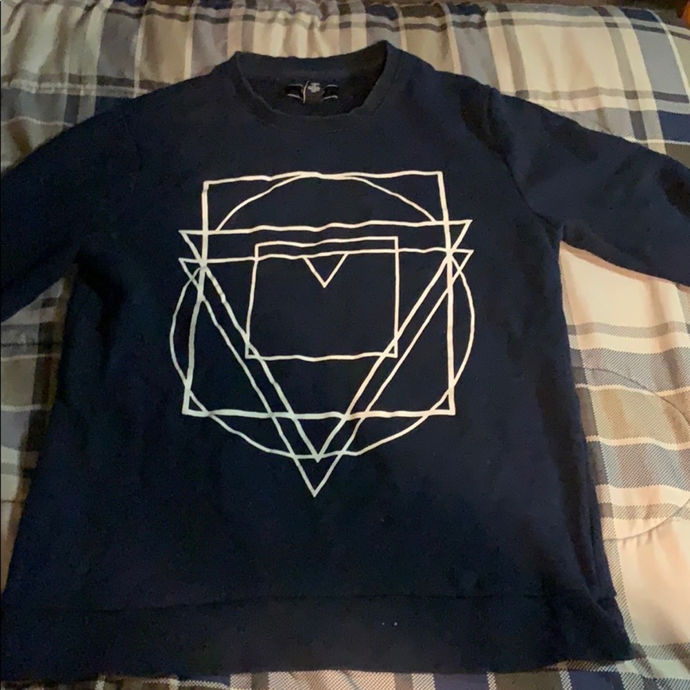Navy sweater